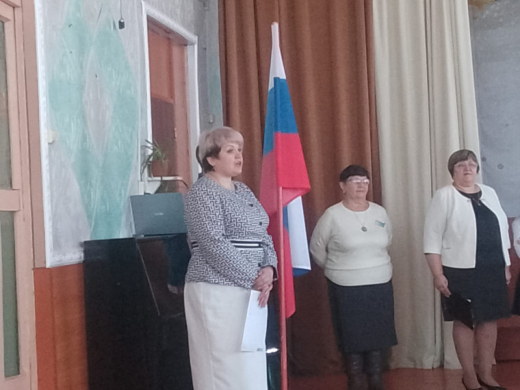 Линейка ко Дню Защитника Отечества.